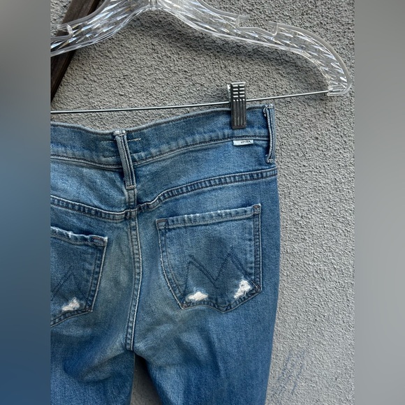 Mother insider Crop Step Fray Hijacking the Runway - Picture 10 of 14